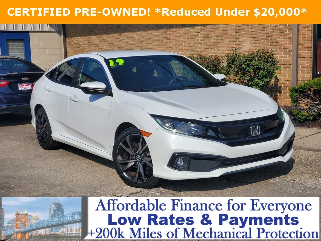 Certified 2019 Honda Civic Sport Sedan