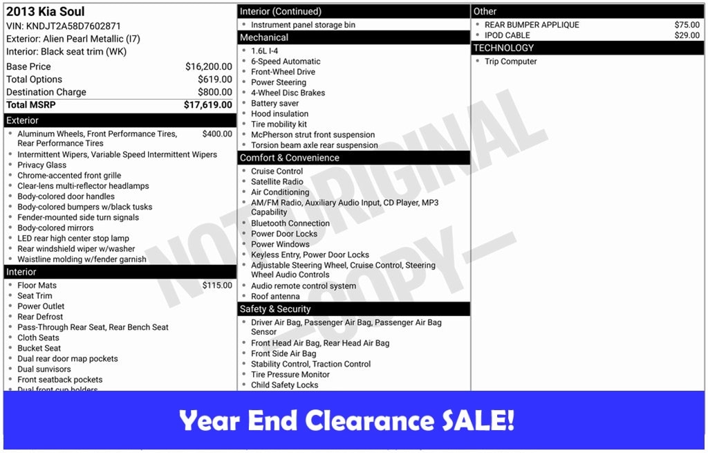 2013 Kia Soul Base's photo