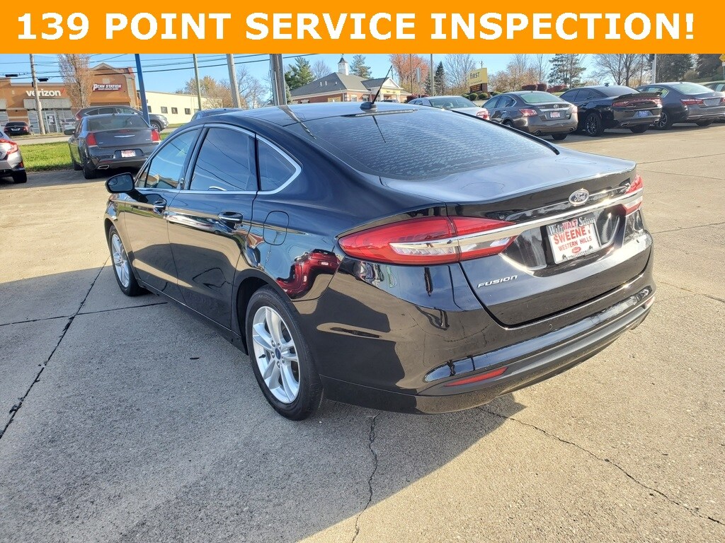 Certified 2018 Ford Fusion SE Sedan