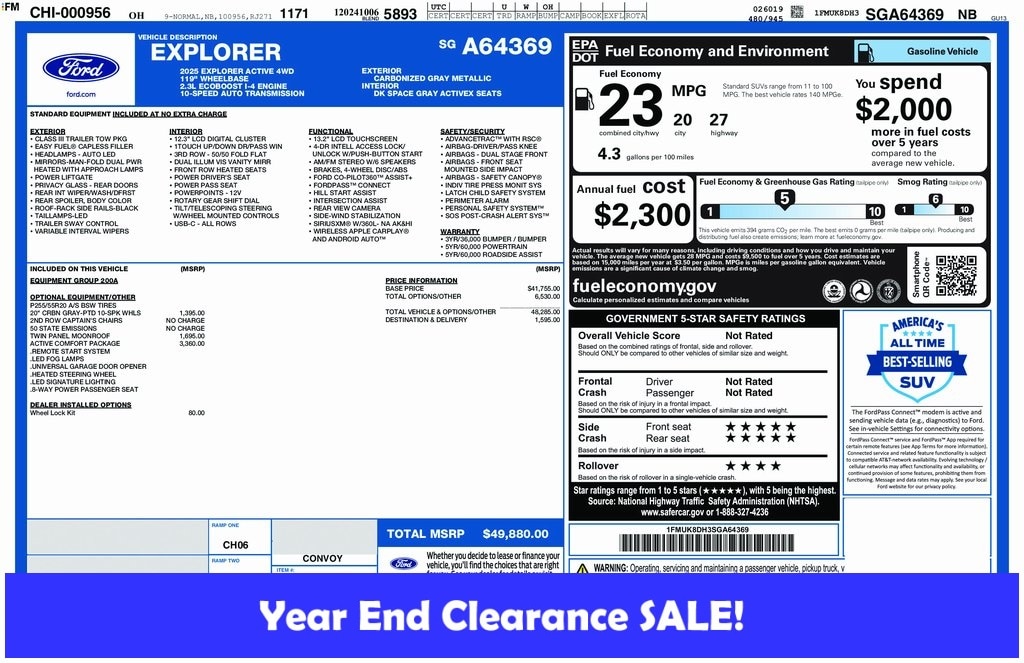 2025 Ford Explorer Active's photo