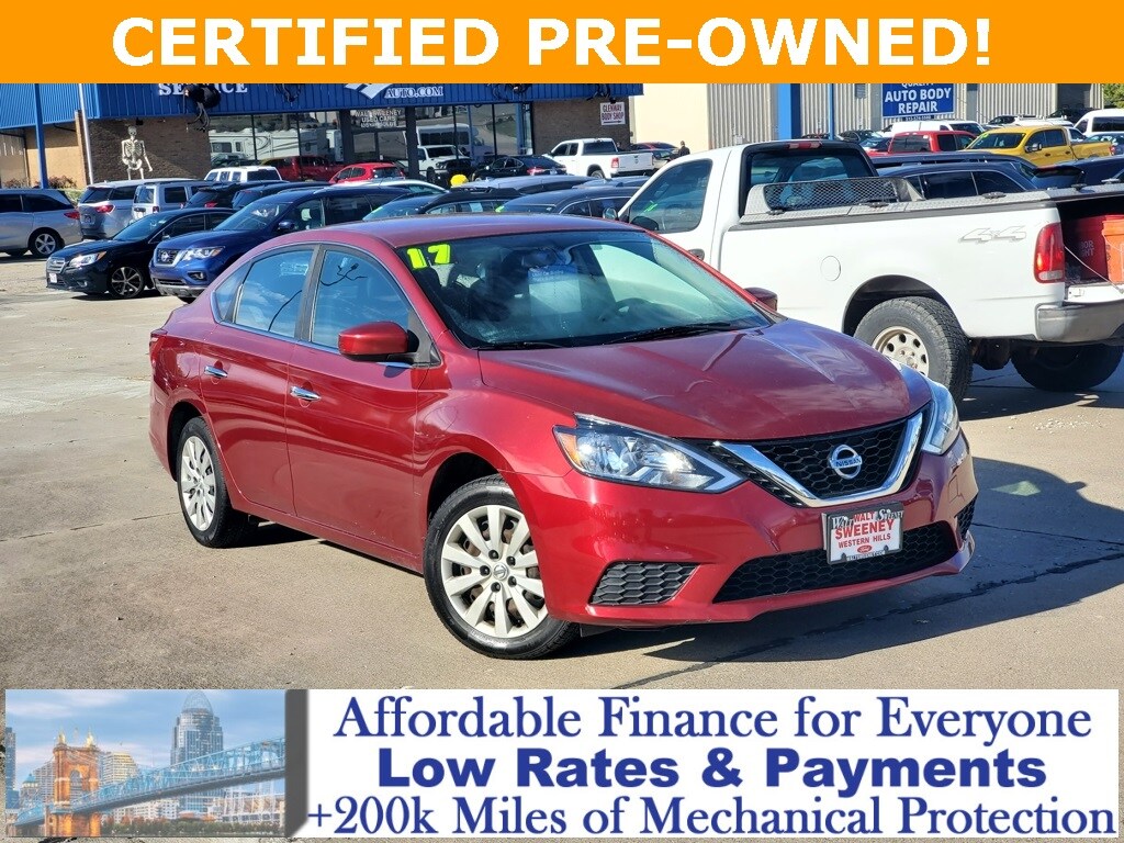 Certified 2017 Nissan Sentra SV Sedan