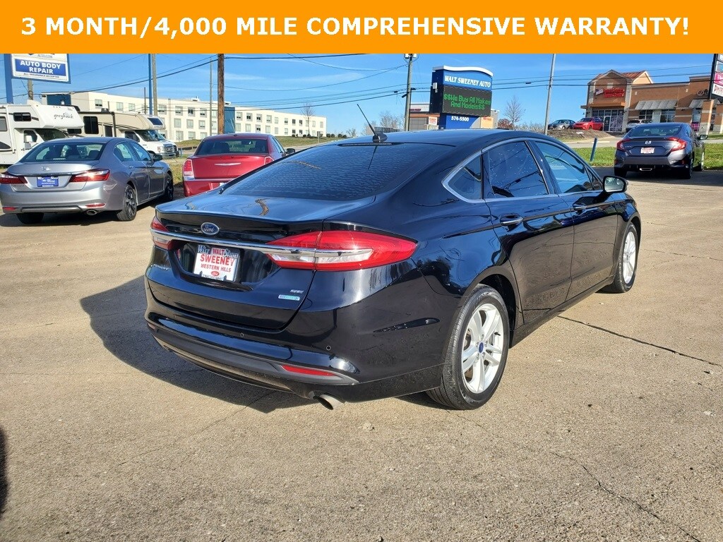 Certified 2018 Ford Fusion SE Sedan
