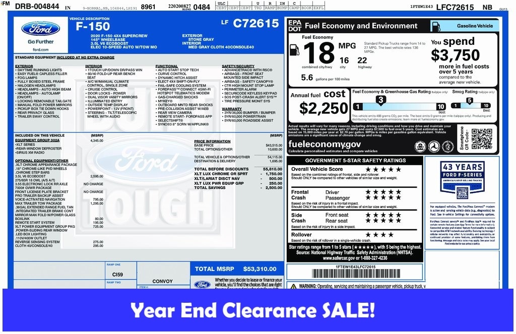 2020 Ford F-150 XLT's photo