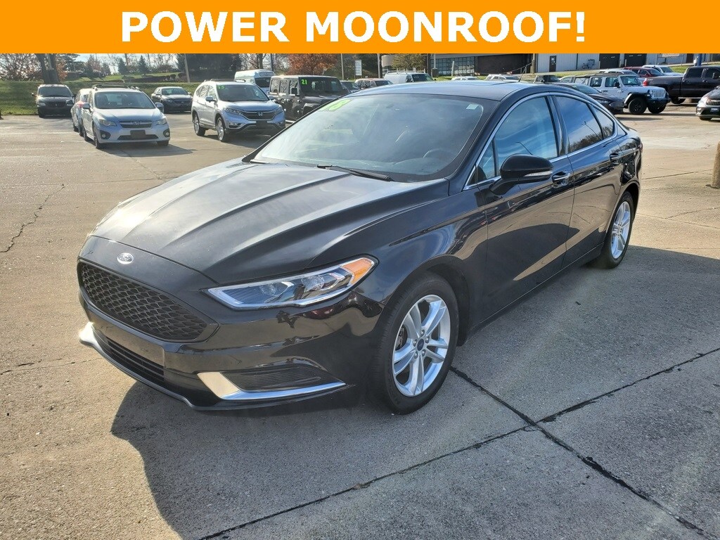 Certified 2018 Ford Fusion SE Sedan