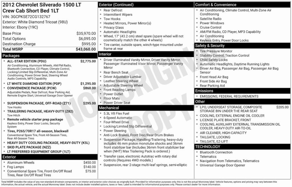 Used 2012 Chevrolet Silverado 1500 LT Truck