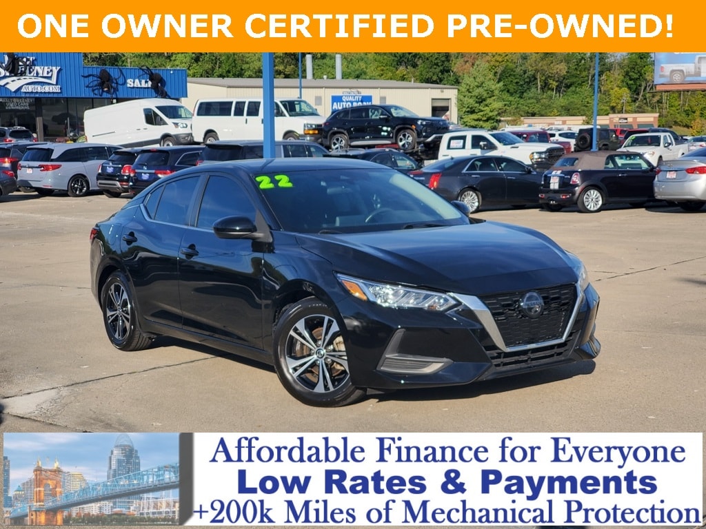 Certified 2022 Nissan Sentra SV Sedan