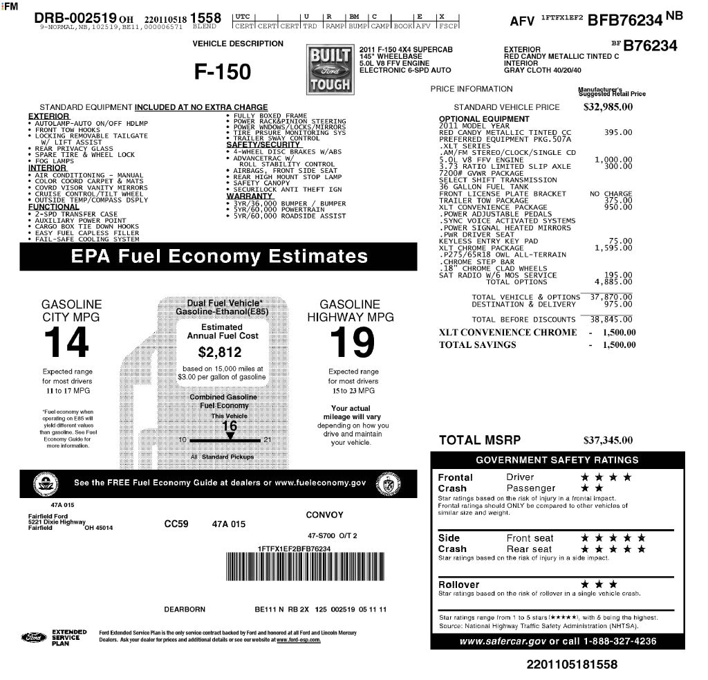 1FTFX1EF2BFB76234