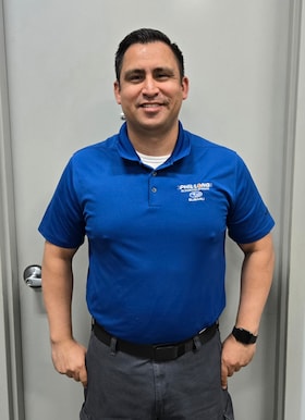 Staff member Omar Becerra from 1090f8cb56c4