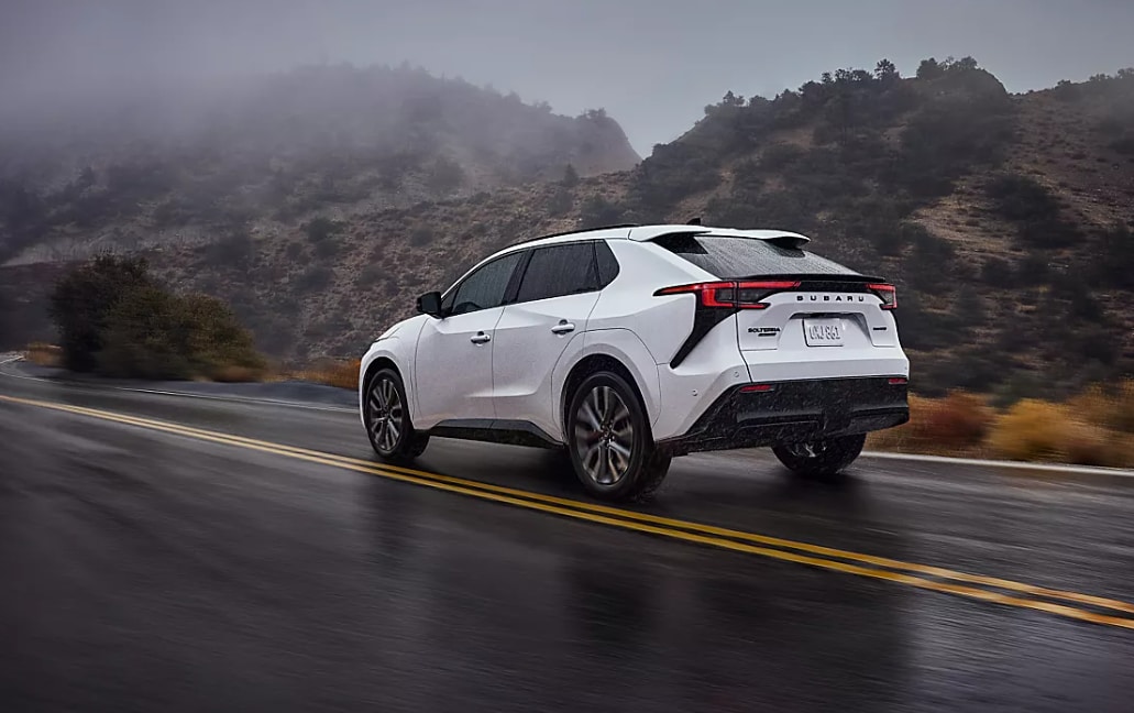 Subaru Solterra electric motor and powertrain components