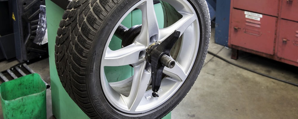 Tire Rotation at Shop