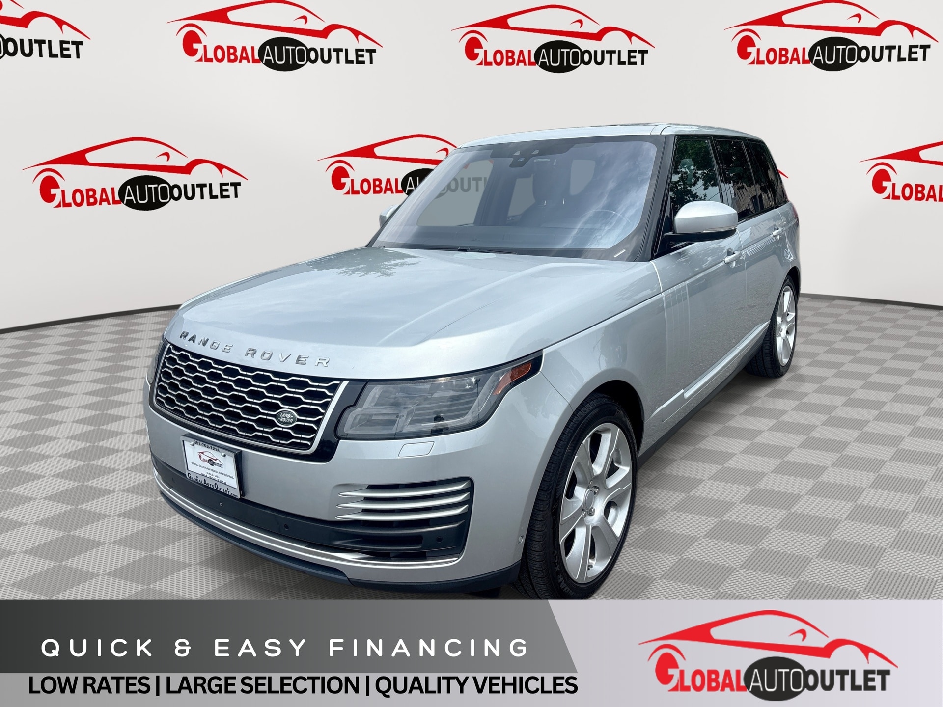 Silver 2018 Land Rover Range Rover SUV / Crossover All-Wheel Drive 8-Speed Automatic