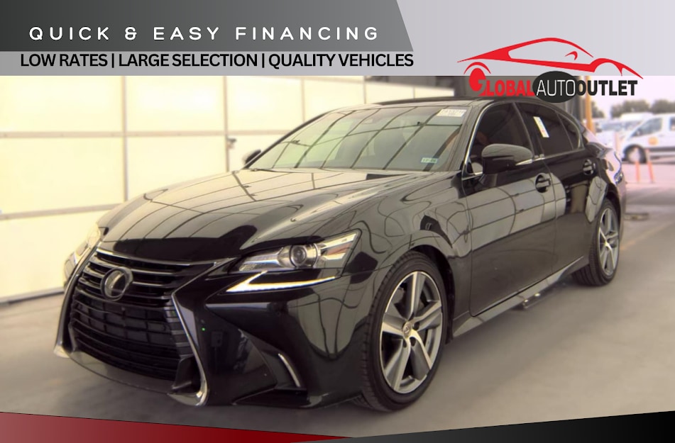 Black 2016 Lexus GS 350 RWD Sedan Rear-Wheel Drive 8-Speed Automatic