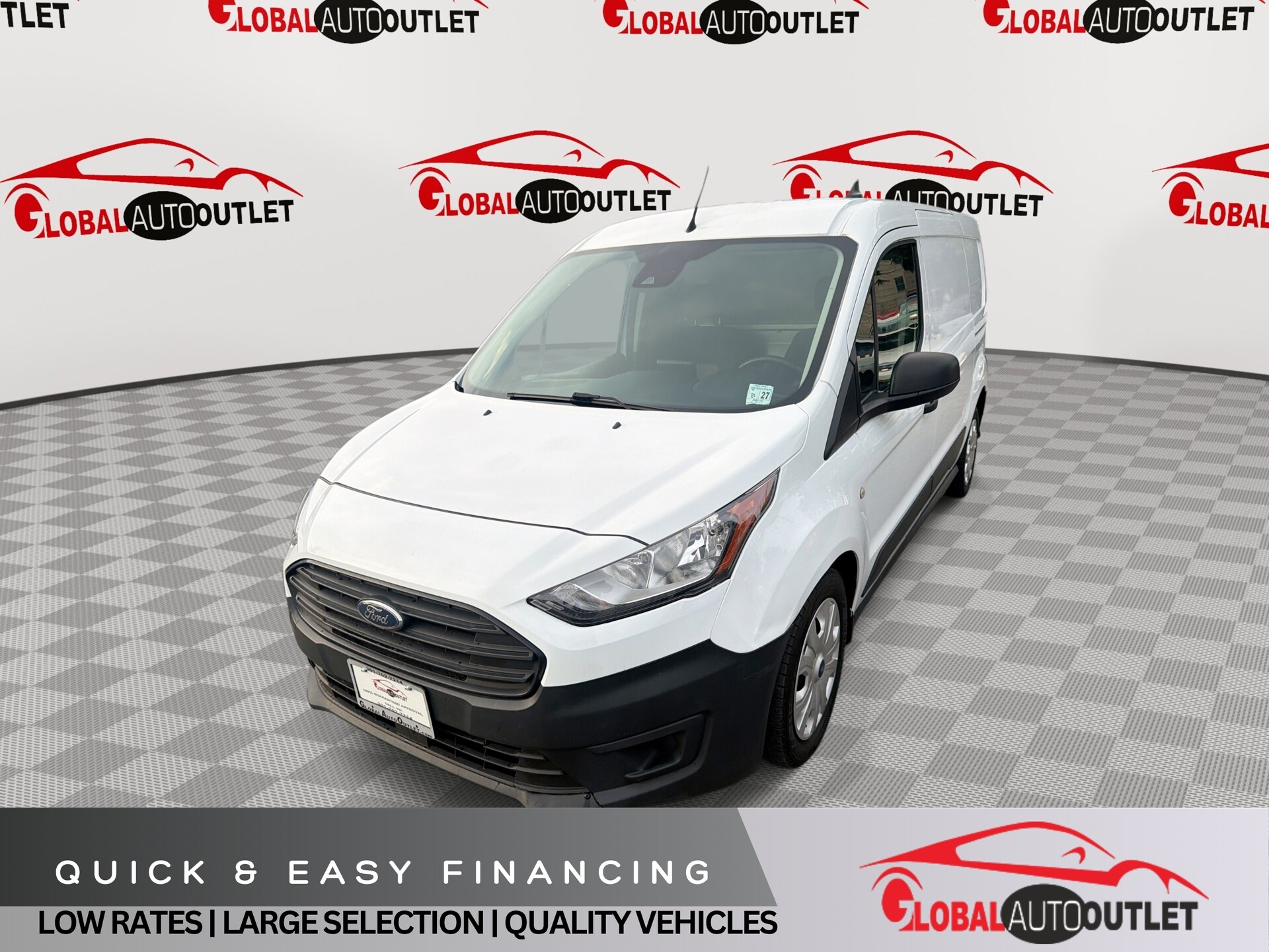 White 2022 Ford Transit Connect Van Front-Wheel Drive Automatic