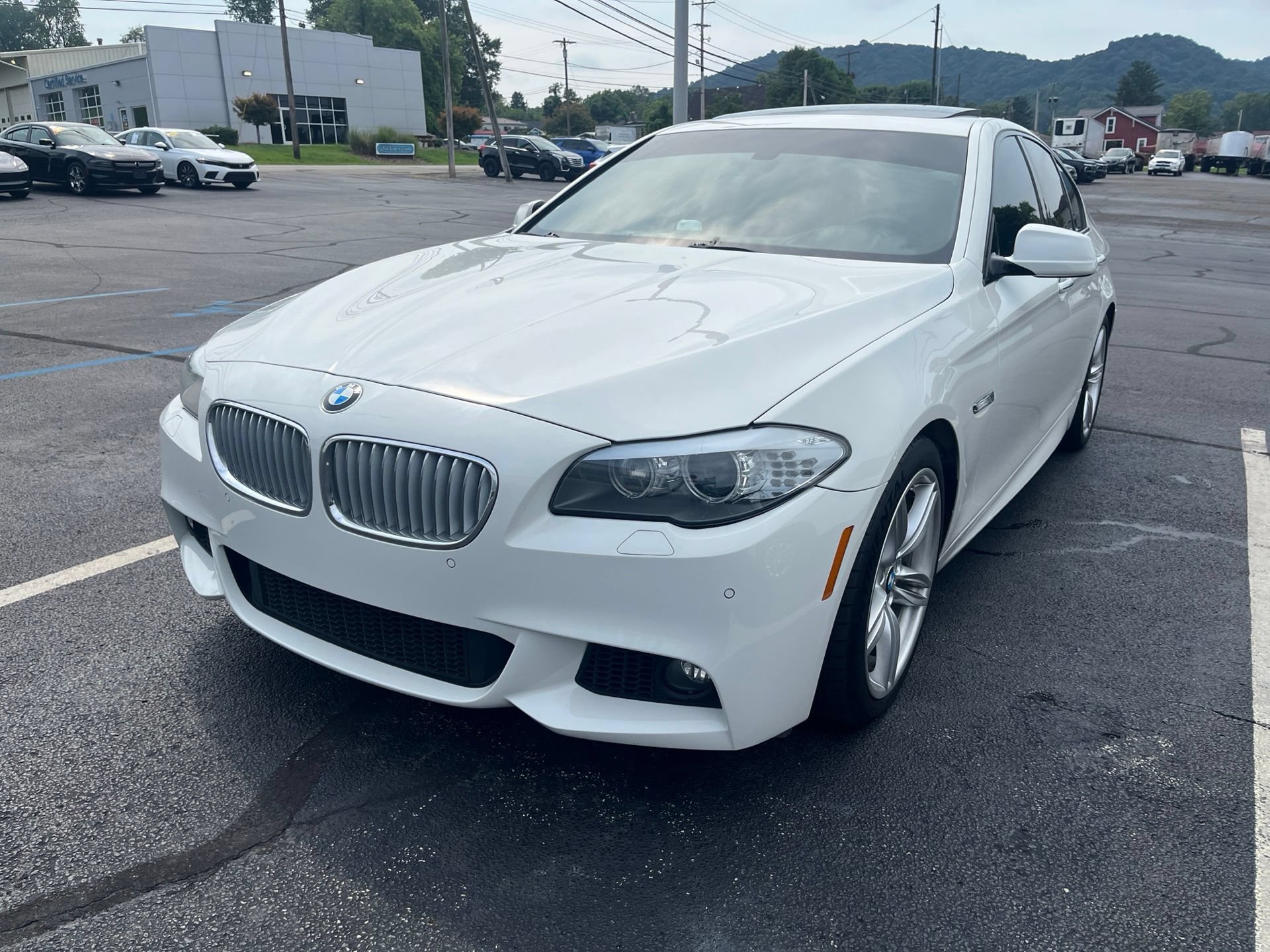 Used 2013 BMW 5 Series 550i with VIN WBAFR9C59DD226514 for sale in Portsmouth, OH