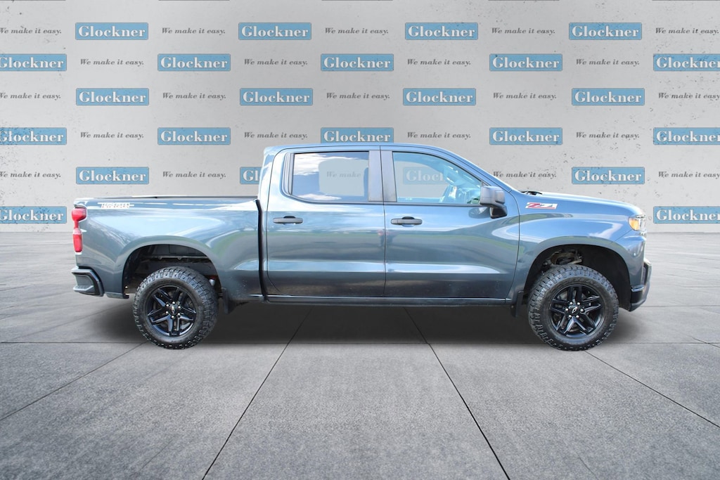 Used 2019 Chevrolet Silverado 1500 Custom Trail Boss Truck Crew Cab