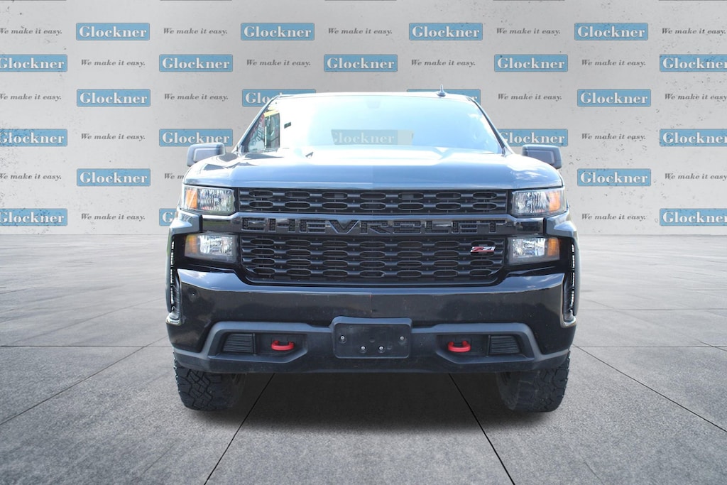 Used 2019 Chevrolet Silverado 1500 Custom Trail Boss Truck Crew Cab