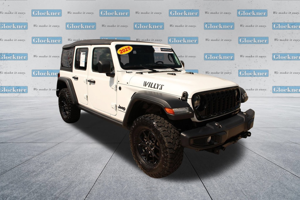 Used 2025 Jeep Wrangler Willys SUV