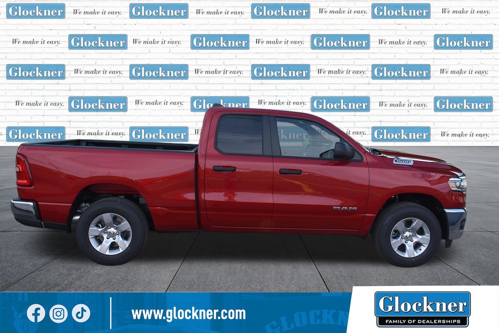 New 2026 Ram 1500 TRADESMAN QUAD CAB 4X4 6'4 BOX Pickup