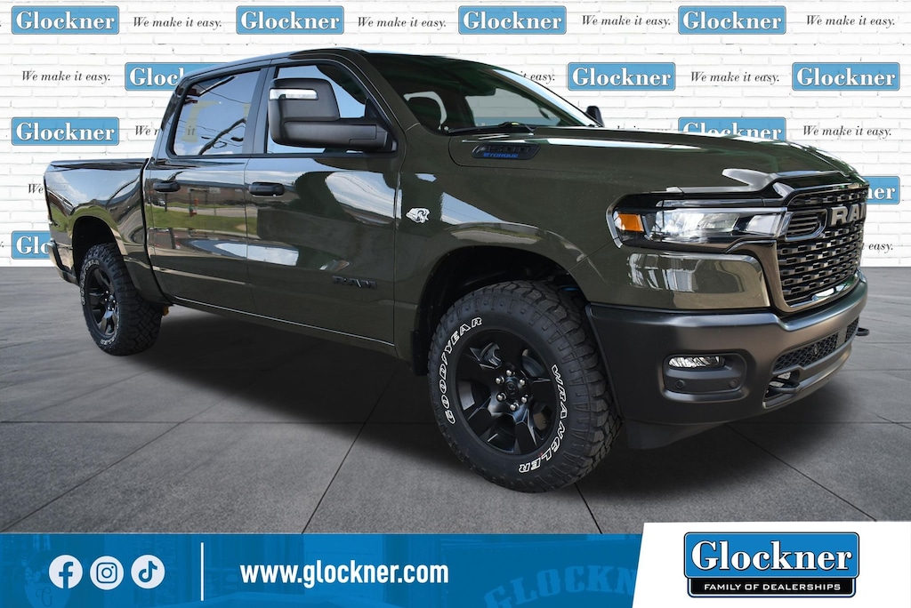 New 2026 Ram 1500 Warlock Crew Cab 4x4 5'7 Box Pickup