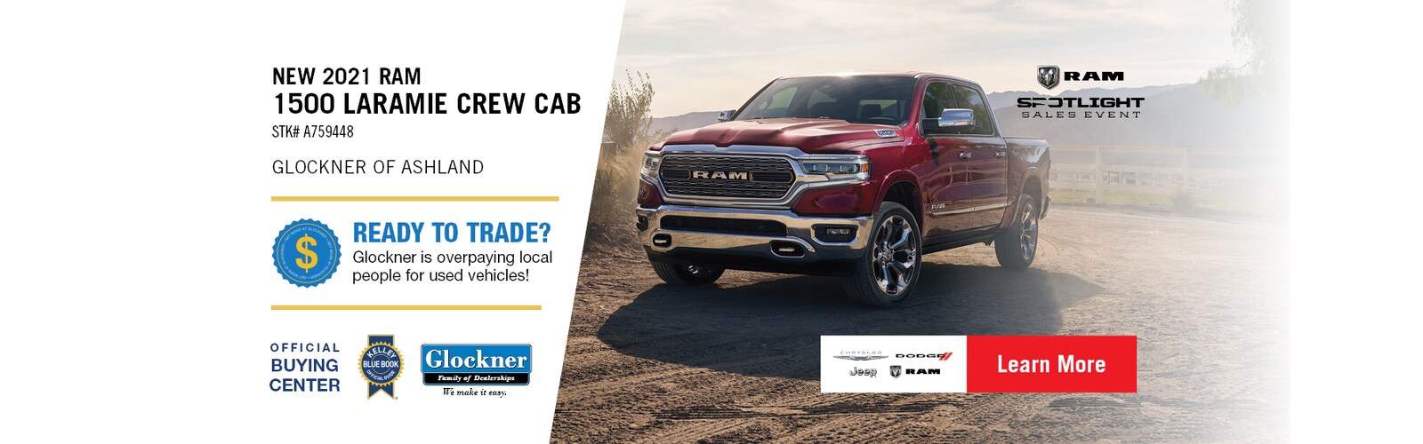 Glockner Chrysler, Dodge, Jeep, Ram of Ashland