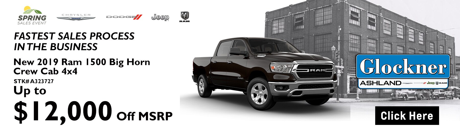 Chrysler Dodge Jeep Ram Dealer Serving Huntington Glockner