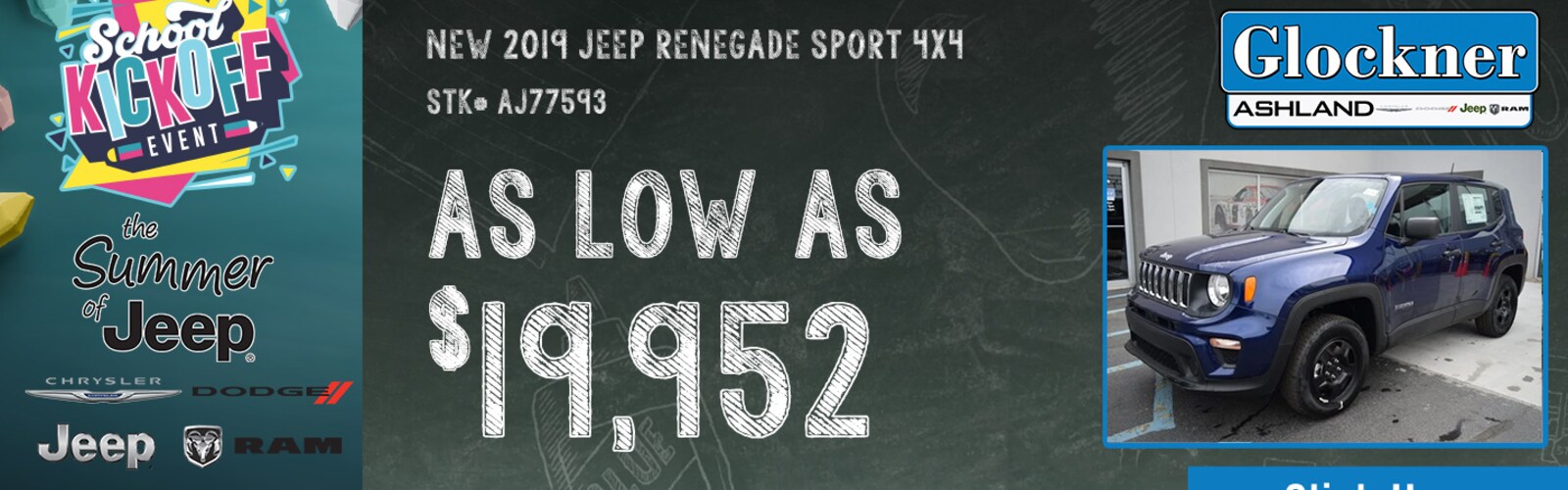 Chrysler Dodge Jeep Ram Dealer Serving Huntington Glockner