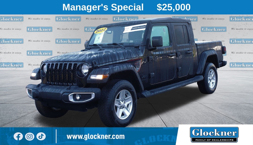 Used 2022 Jeep Gladiator Sport Truck