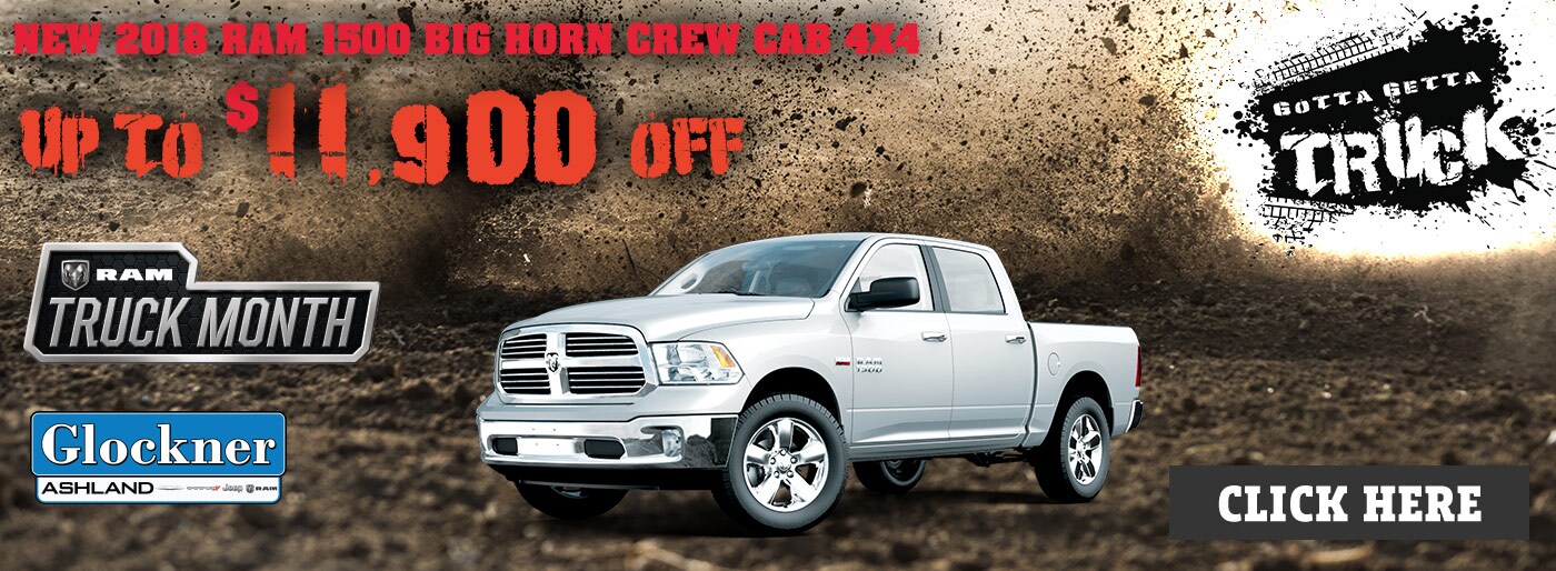 Chrysler Dodge Jeep Ram Dealer Serving Huntington Glockner