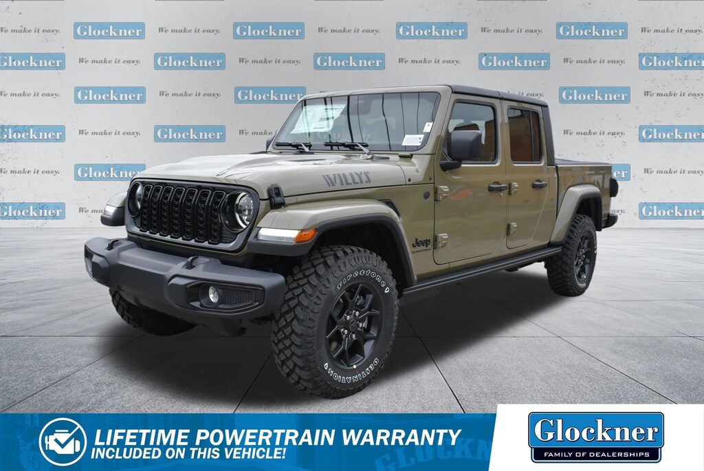 New 2026 Jeep Gladiator WILLYS 4X4 Pickup