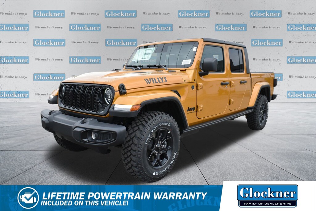 New 2026 Jeep Gladiator WILLYS 4X4 Pickup