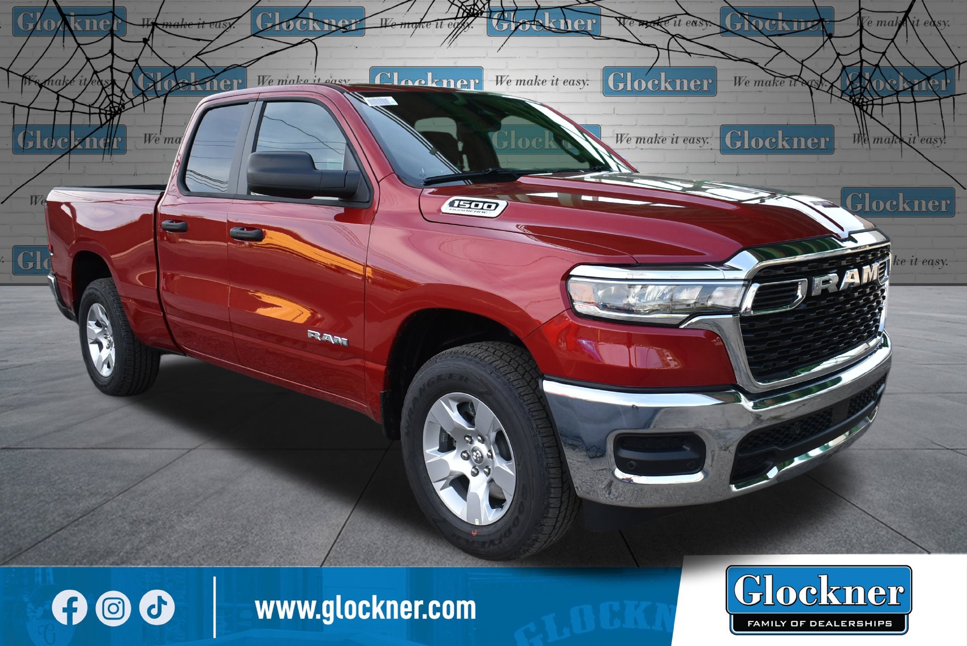 New 2026 Ram 1500 TRADESMAN QUAD CAB 4X4 6'4 BOX Pickup