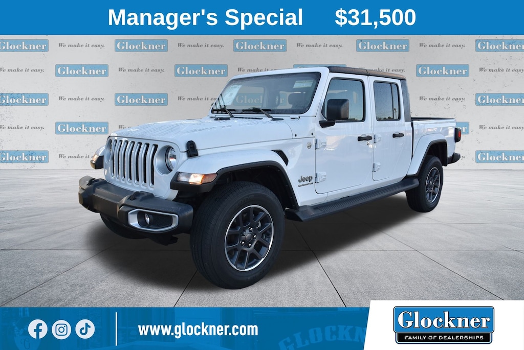 Used 2022 Jeep Gladiator Overland Truck