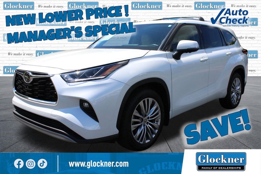 Used 2023 Toyota Highlander Platinum SUV