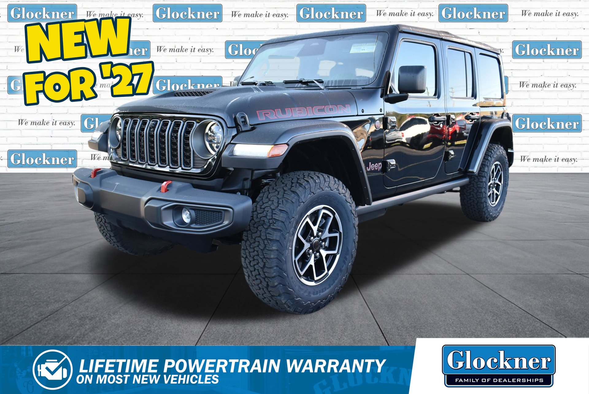 New 2027 Jeep Wrangler 4-DOOR RUBICON Sport Utility