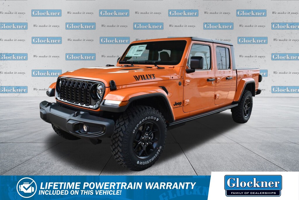 New 2026 Jeep Gladiator WILLYS 4X4 Pickup