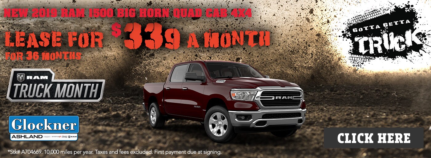 Chrysler Dodge Jeep Ram Dealer Serving Huntington Glockner
