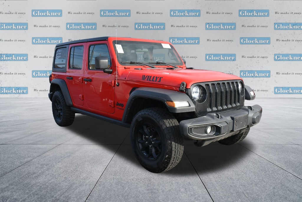 Used 2021 Jeep Wrangler Unlimited Willys SUV