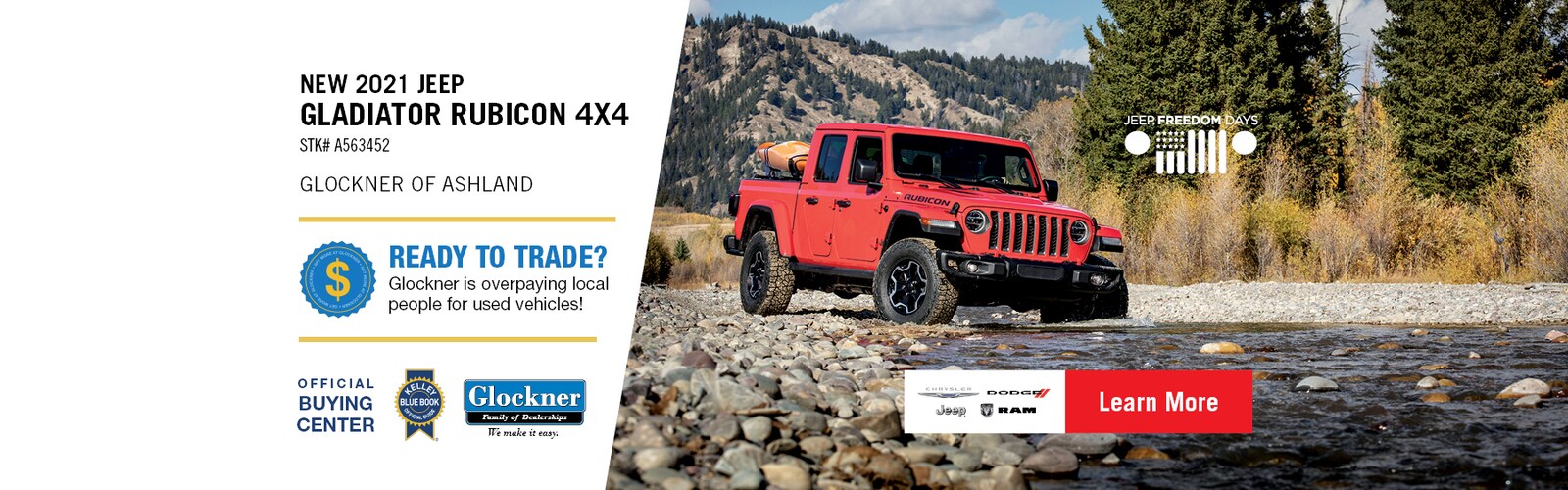 Glockner Chrysler, Dodge, Jeep, Ram of Ashland