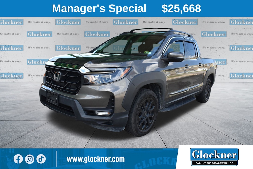 Used 2022 Honda Ridgeline RTL Truck
