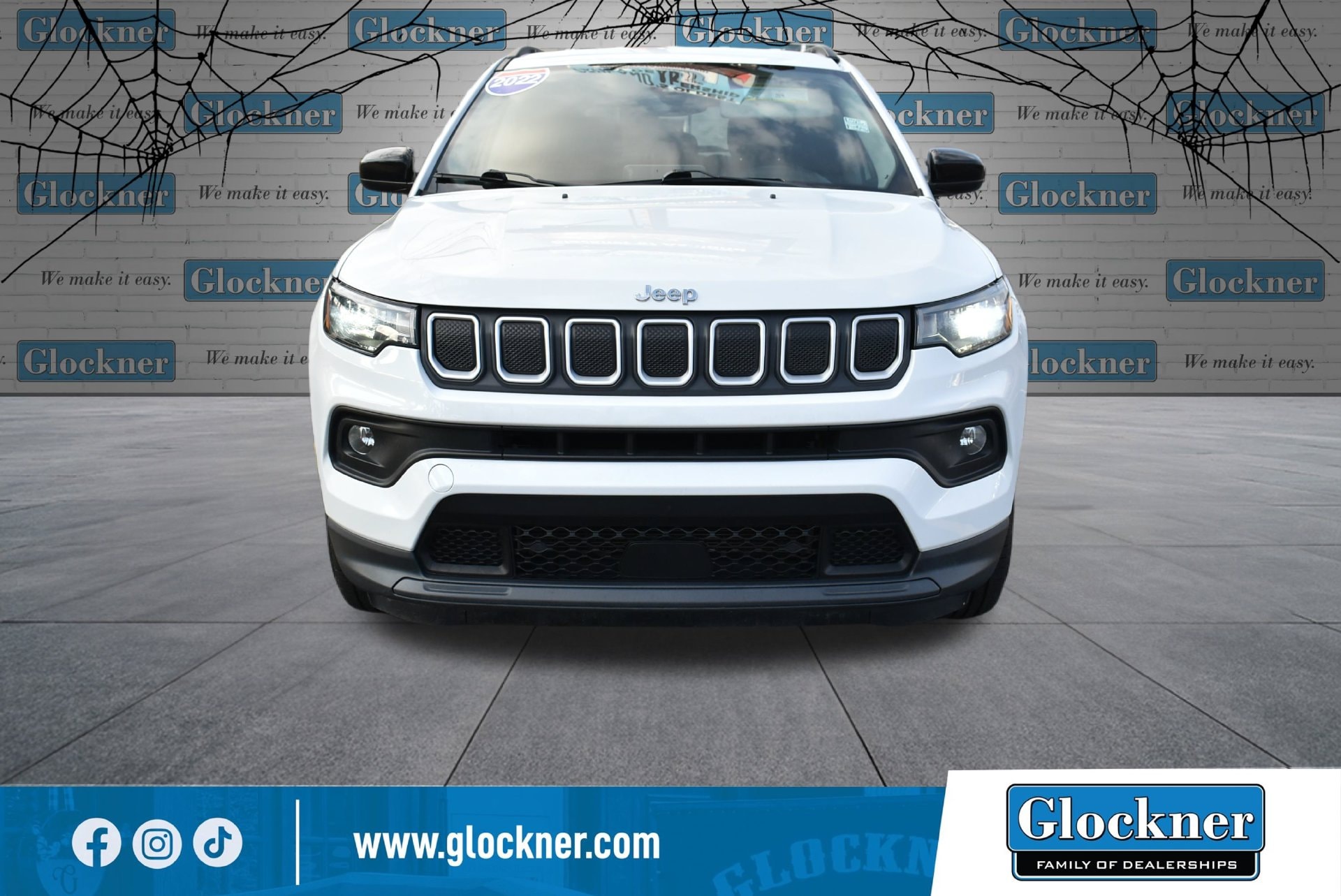 Used 2022 Jeep Compass Latitude with VIN 3C4NJDBB2NT132678 for sale in Ashland, KY