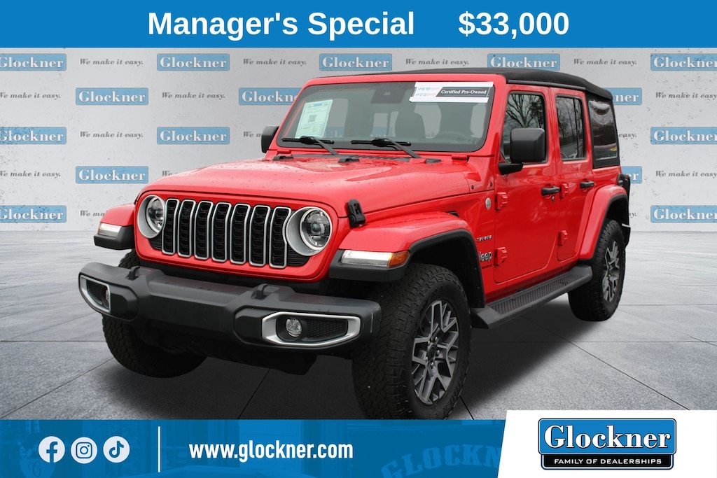 Used 2024 Jeep Wrangler Sahara SUV