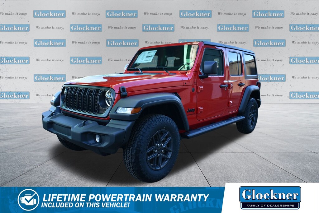 New 2026 Jeep Wrangler 4-DOOR SPORT S Sport Utility