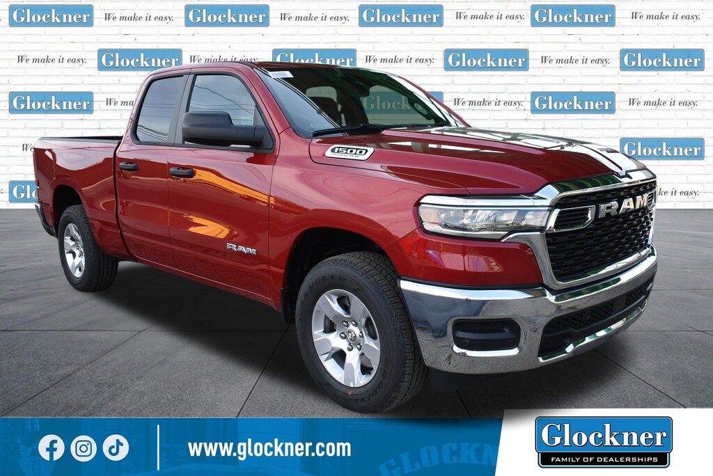 New 2026 Ram 1500 TRADESMAN QUAD CAB 4X4 6'4 BOX Pickup