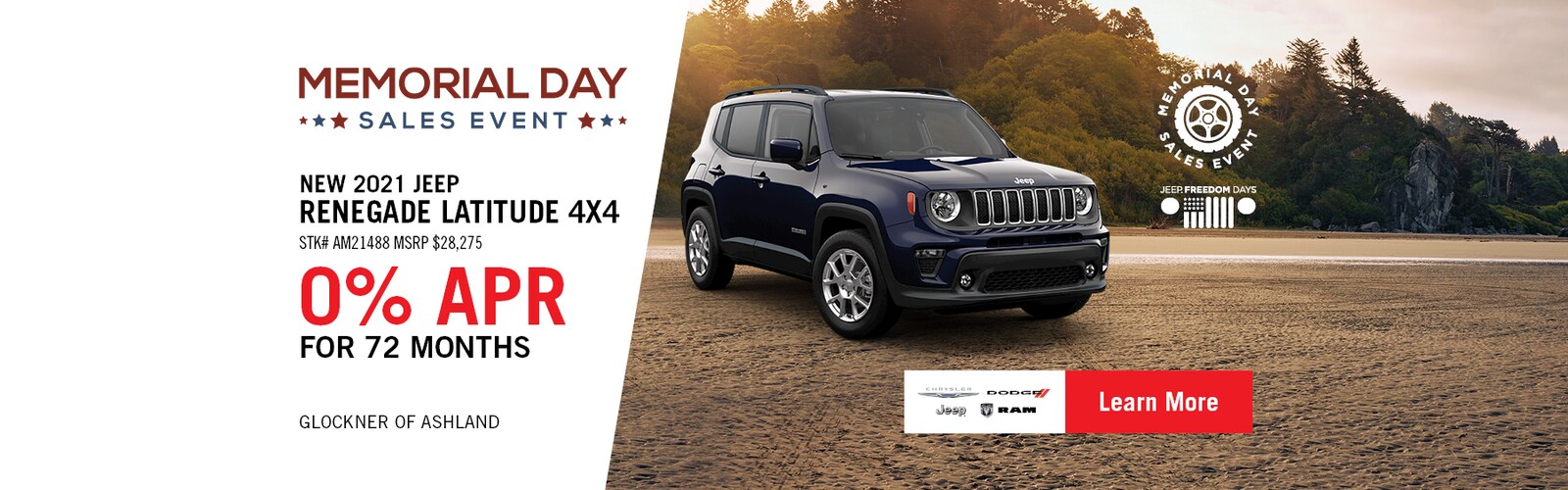 Glockner Chrysler, Dodge, Jeep, Ram of Ashland