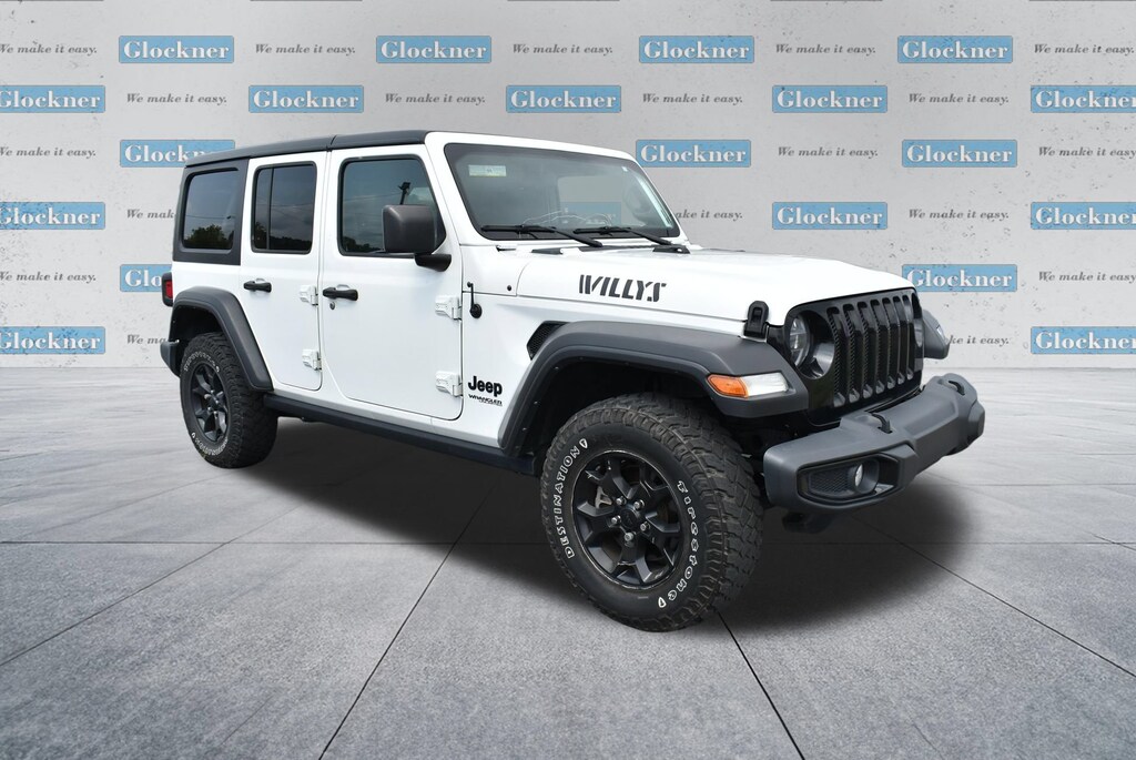 Used 2022 Jeep Wrangler Unlimited Willys SUV