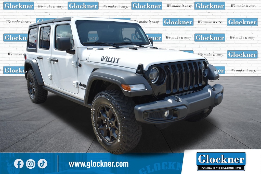 Used 2022 Jeep Wrangler Unlimited Willys SUV