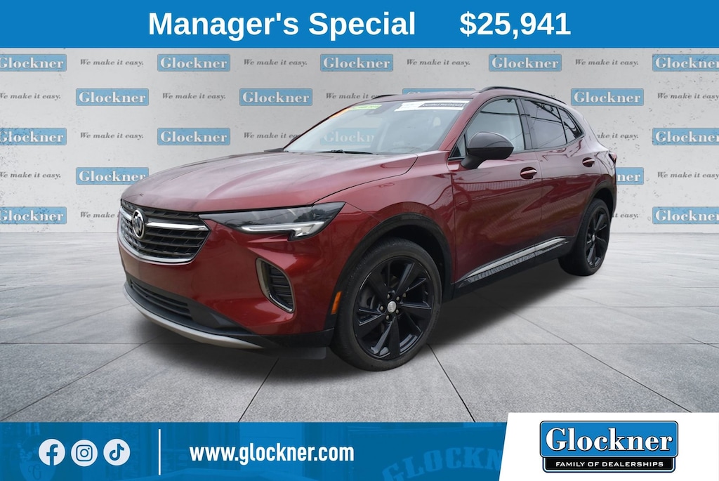 Used 2021 Buick Envision Essence SUV