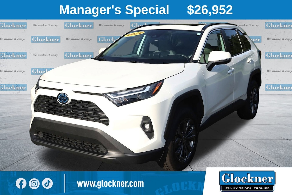 Used 2022 Toyota RAV4 Hybrid XLE Premium SUV