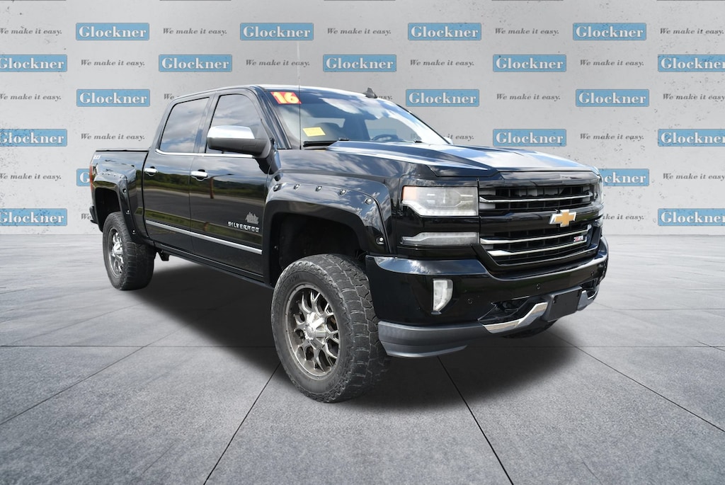 Used 2016 Chevrolet Silverado 1500 LTZ Truck Crew Cab