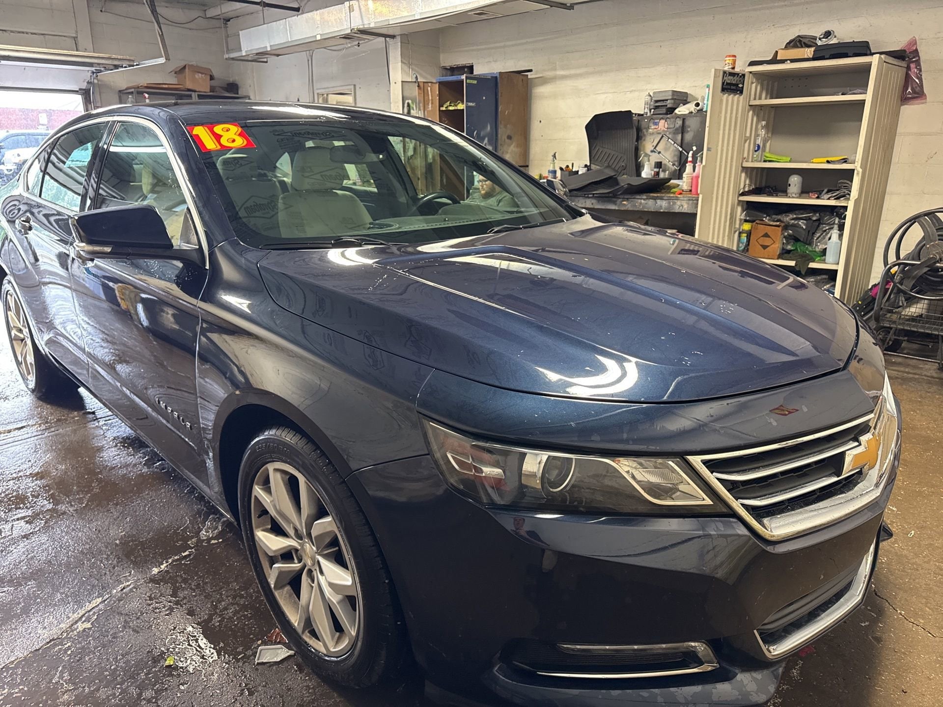 Used 2018 Chevrolet Impala 1LT with VIN 2G1105S35J9104282 for sale in Ironton, OH